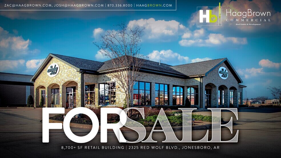 Primary Photo Of 2325 Red Wolf Blvd, Jonesboro Storefront Retail Office For Sale