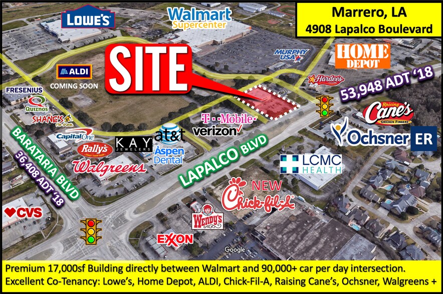 More Photos Of 4908 Lapalco Blvd, Marrero Freestanding For Sale