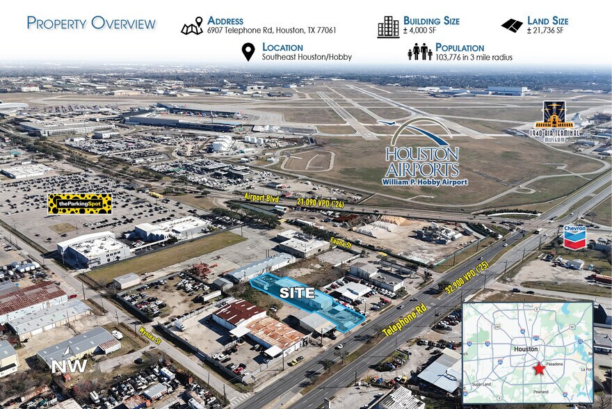 More Photos Of 6907 Telephone Rd, Houston Light Manufacturing For Sale