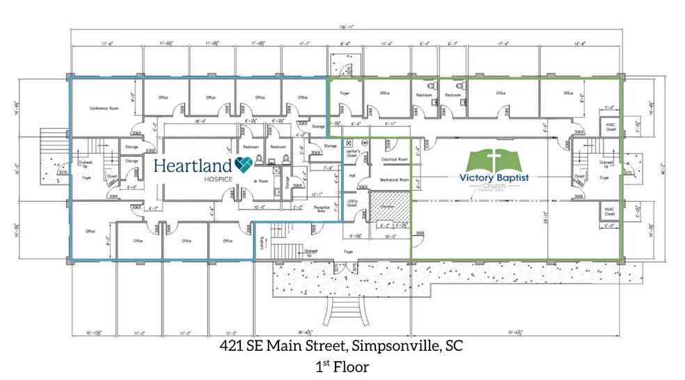 More Photos Of 419 SE Main St, Simpsonville Unknown For Lease