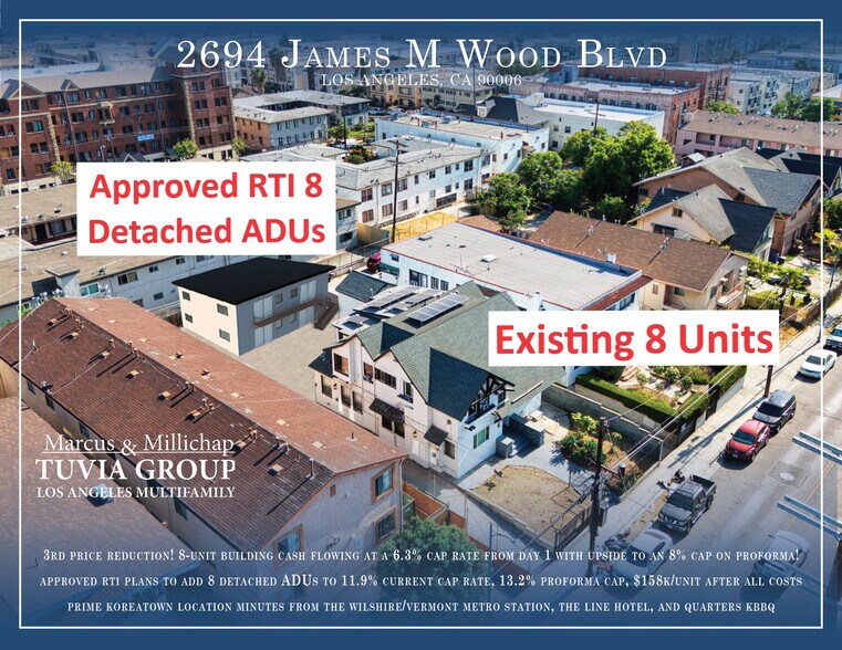 Primary Photo Of 2694 James M Wood Blvd, Los Angeles Apartments For Sale