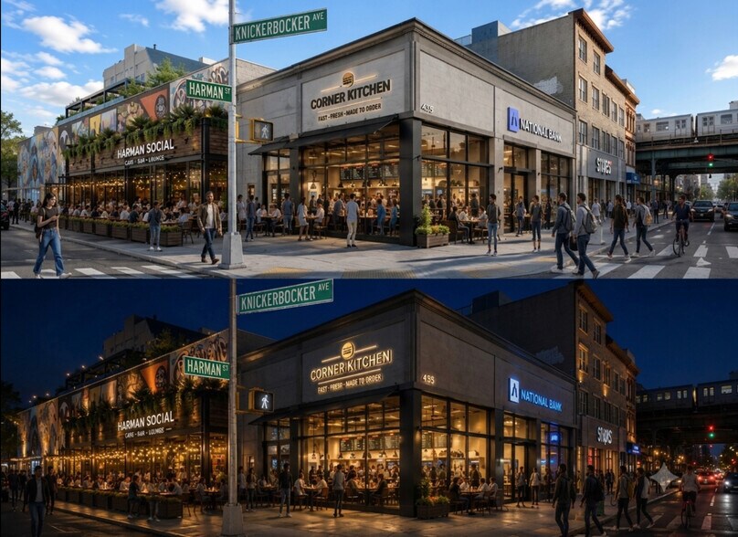Primary Photo Of 437 Knickerbocker Ave, Brooklyn Storefront For Lease