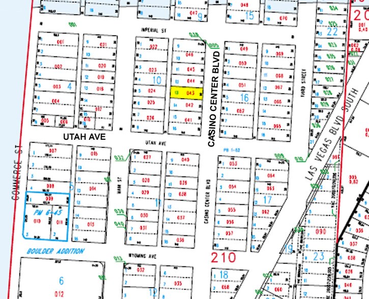 More Photos Of 1420 Casino Center Blvd, Las Vegas Land For Sale