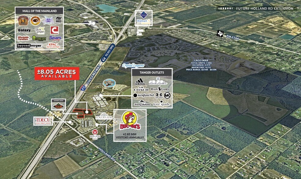 Primary Photo Of Interstate 45, Texas City Land For Lease