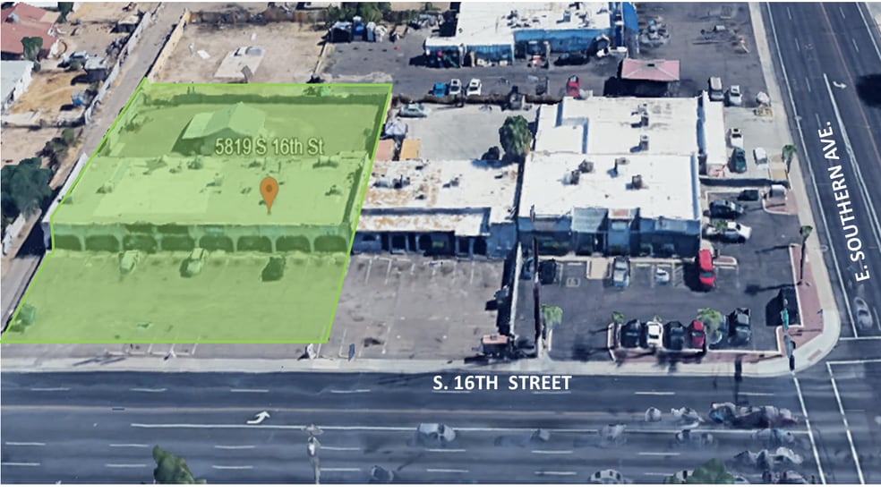 More Photos Of 5819 S 16th St, Phoenix Storefront For Sale