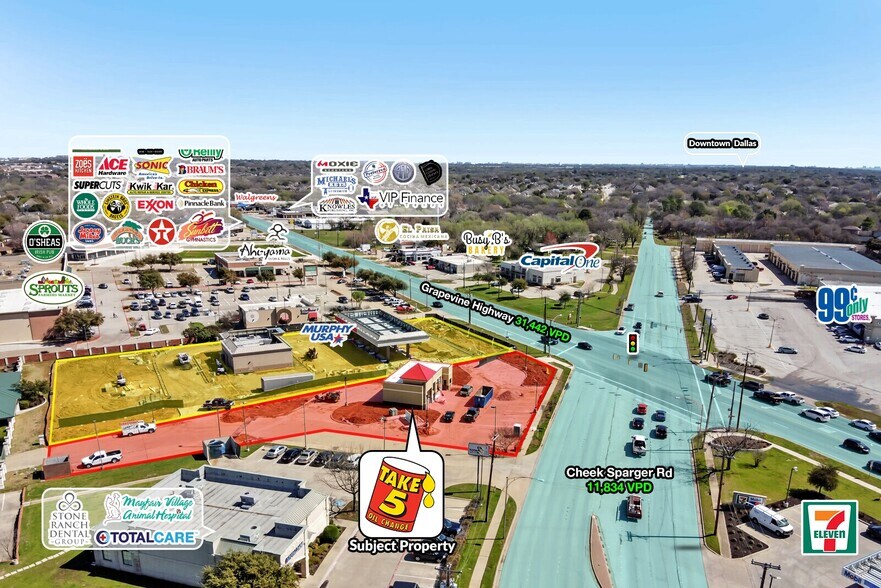 More Photos Of 400 Grapevine Hwy, Hurst Auto Repair For Sale