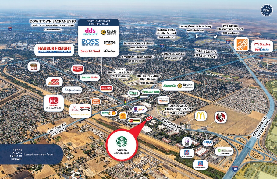 More Photos Of 3580 Northgate Blvd, Sacramento Fast Food For Sale