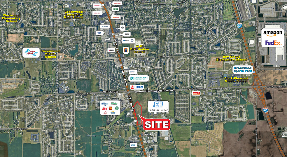 Primary Photo Of US 31 South, Greenwood Land For Sale