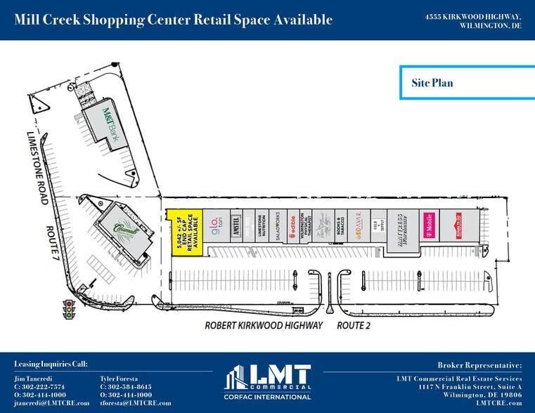 More Photos Of 4511-4577 Kirkwood Hwy, Wilmington Freestanding For Lease