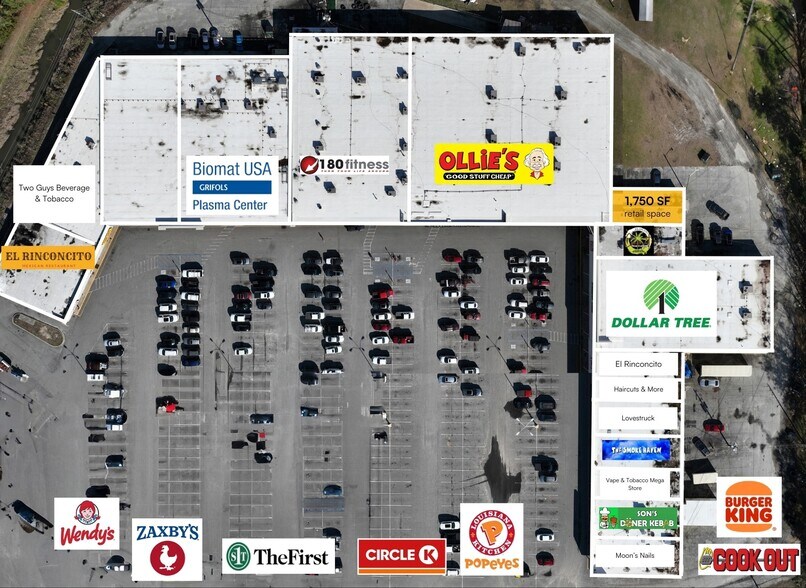 More Photos Of 520 Fair Rd, Statesboro Storefront For Lease