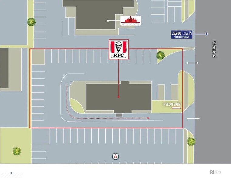 More Photos Of 872 N York St, Elmhurst Fast Food For Sale