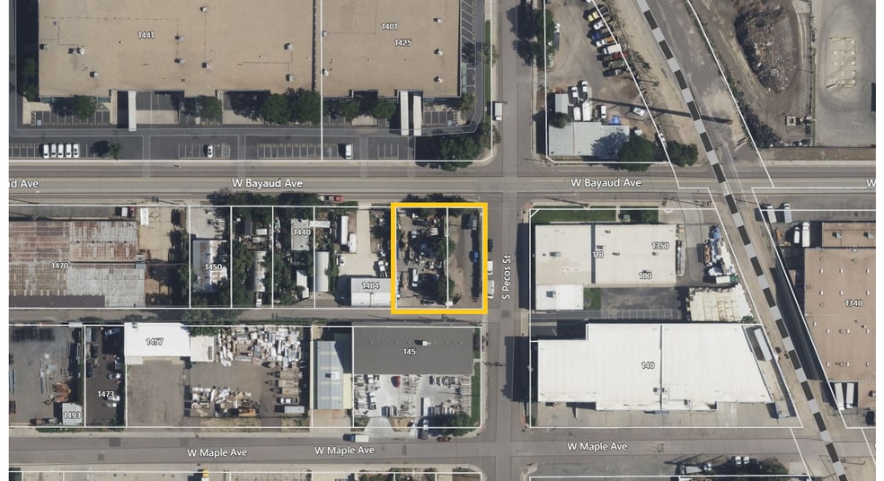 Primary Photo Of 1400-1404 W Bayaud Ave, Denver Land For Sale