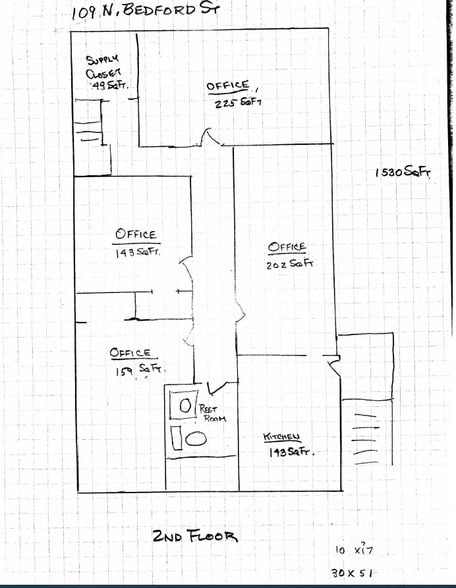 More Photos Of 109 N Bedford St, Georgetown Office Residential For Sale