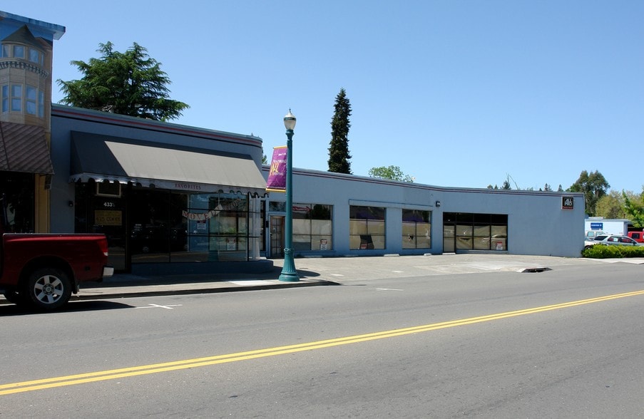 More Photos Of 435-439 Healdsburg Ave, Healdsburg Storefront For Lease