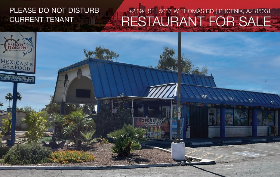 Primary Photo Of 5037 W Thomas Rd, Phoenix Restaurant For Sale