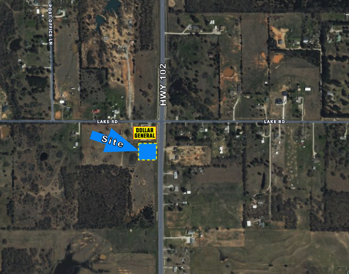 Primary Photo Of HWY 102 & Lake RD (S of SW/c) rd, Shawnee Land For Sale