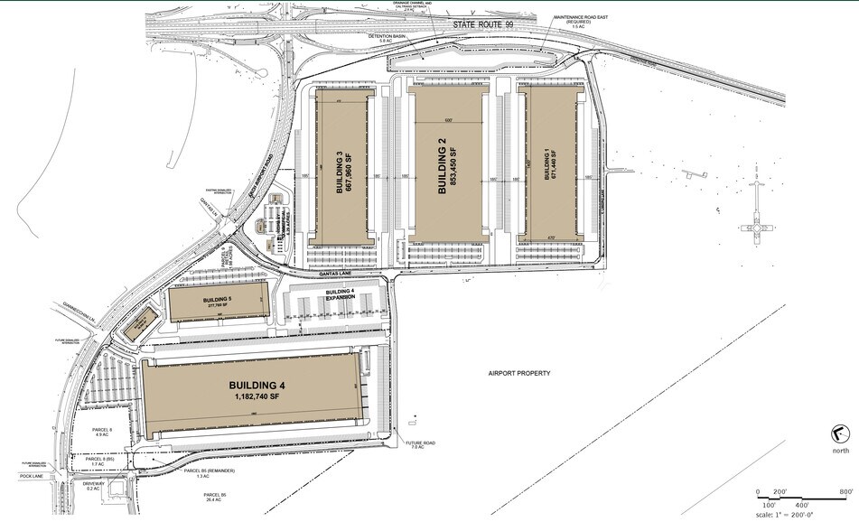 More Photos Of Arch Airport @ Hwy 99, Stockton Land For Lease