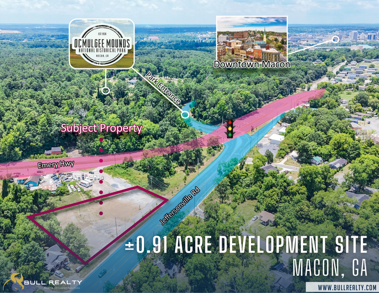 Primary Photo Of 1371 Jeffersonville Rd, Macon-Bibb Land For Sale