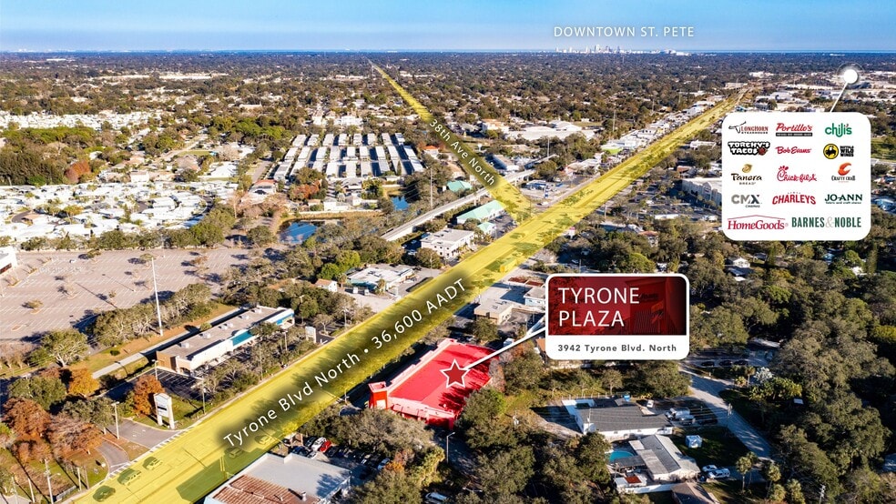 More Photos Of 3942 Tyrone Blvd N, Saint Petersburg General Retail For Lease