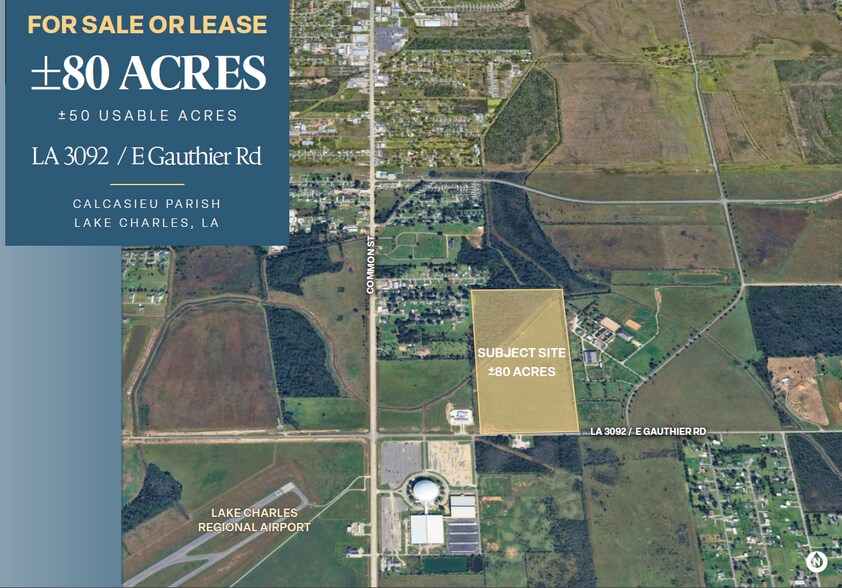 More Photos Of 1000 E Gauthier Rd, Lake Charles Land For Lease