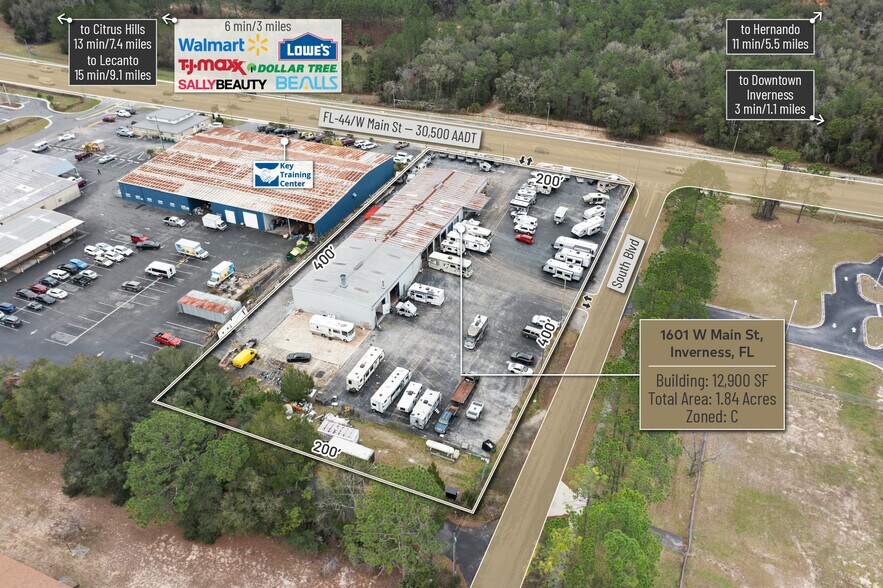 More Photos Of 1601 W Main St, Inverness Auto Dealership For Sale