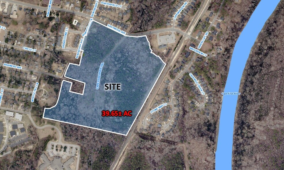 Primary Photo Of 390 Cape Fear River Trail, Fayetteville Land For Sale