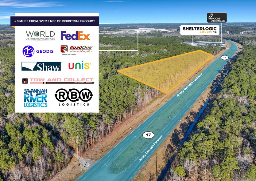 More Photos Of 0 Jimmy Deloach Parkway, Bloomingdale Land For Sale