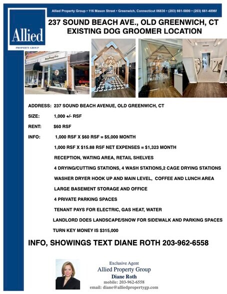 More Photos Of 235-239 Sound Beach Ave, Old Greenwich Freestanding For Lease