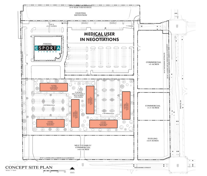 Primary Photo Of NWC Theodore & Route 59, Plainfield Land For Sale