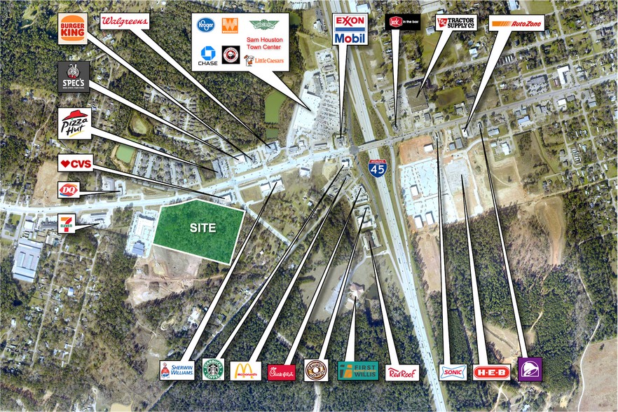 More Photos Of 9795 FM 1097 Rd W, Willis Land For Sale