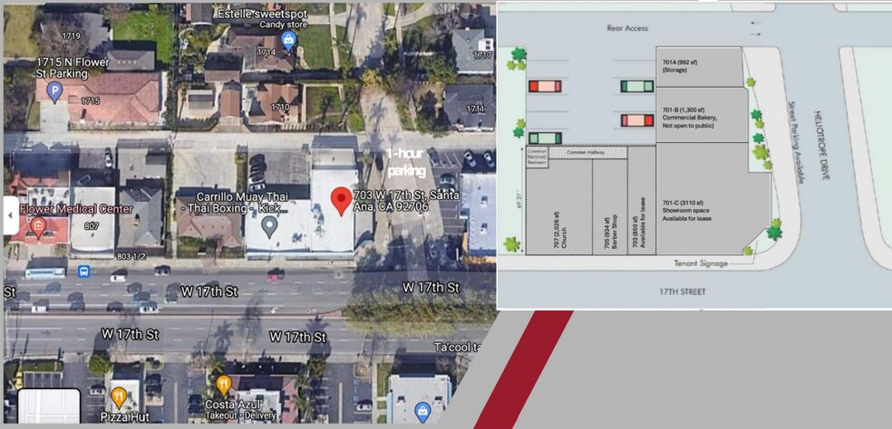 More Photos Of 701-707 W 17th St, Santa Ana Storefront Retail Office For Lease