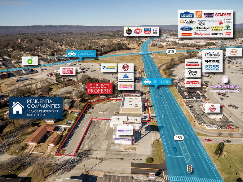 More Photos Of 5307 Highway 153, Hixson Freestanding For Lease