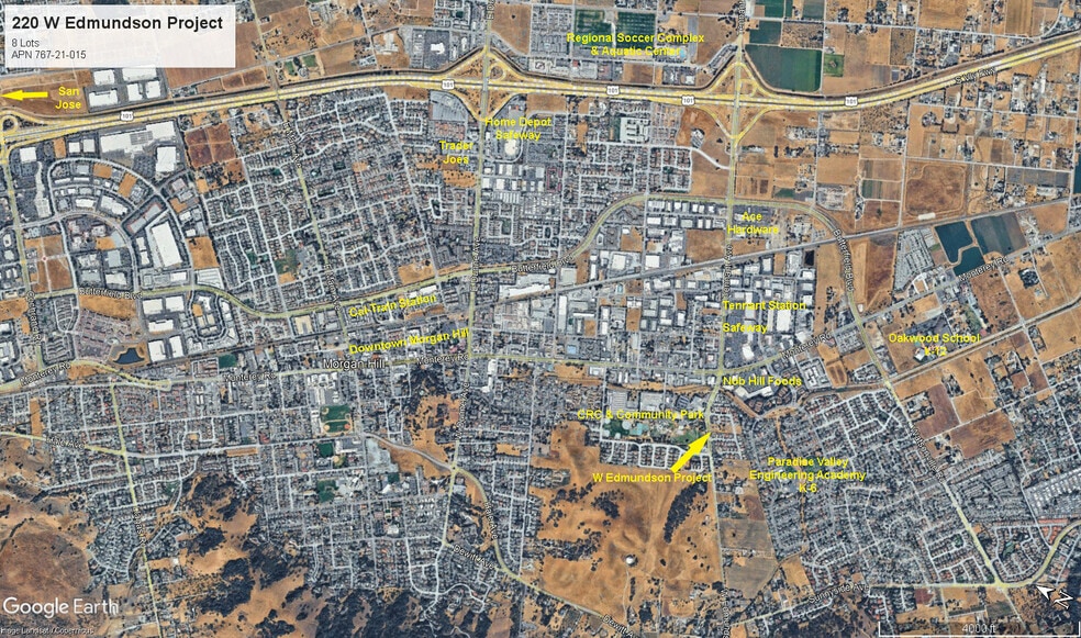 More Photos Of 220 W Edmundson Ave, Morgan Hill Land For Sale