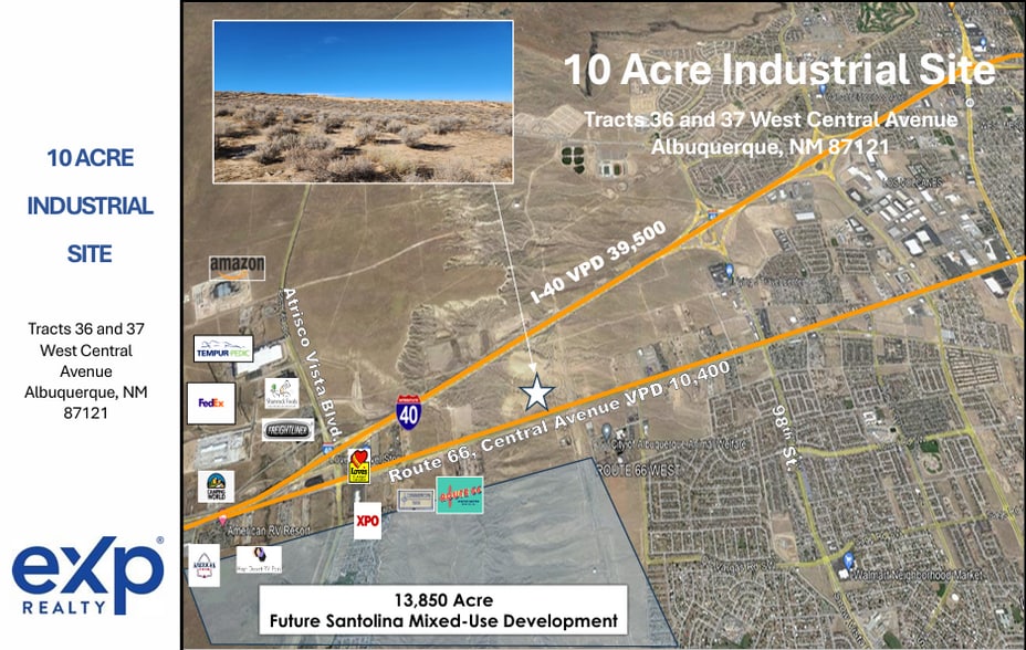 Primary Photo Of Central Avenue Northwest, Albuquerque Land For Lease