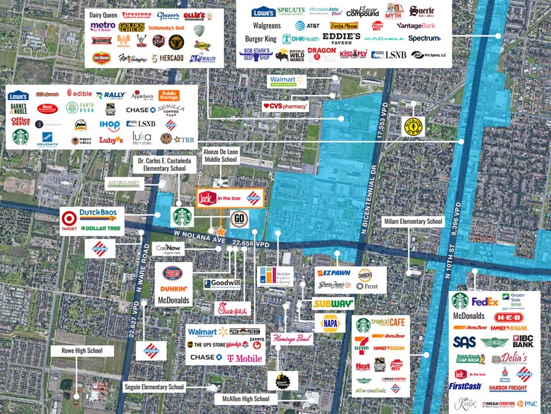 More Photos Of 2900 Nolana Ave, McAllen Fast Food For Sale