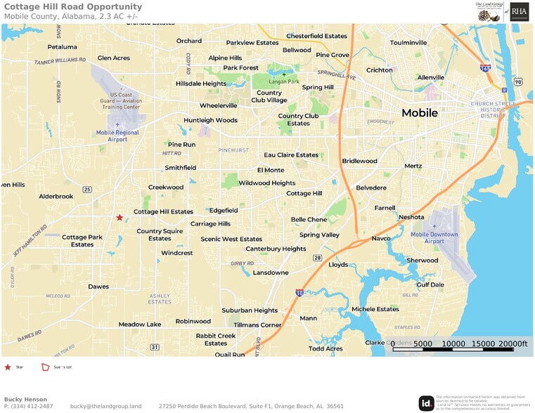 More Photos Of 8601 Cottage Hill Rd, Mobile Land For Sale