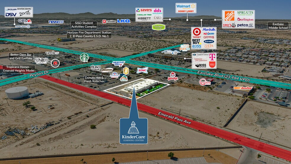 More Photos Of 13007 Emerald Pass Ave, El Paso Daycare Center For Sale