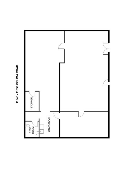 More Photos Of 11546-11552 Colima Rd, Whittier Unknown For Lease
