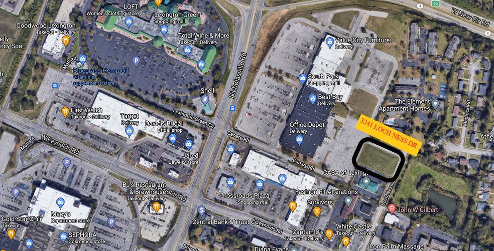 Primary Photo Of 3241 Loch Ness Dr, Lexington Land For Sale