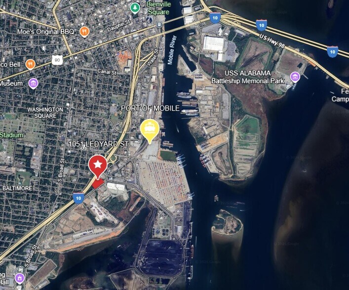 More Photos Of 1051 Ledyard St, Mobile Land For Lease