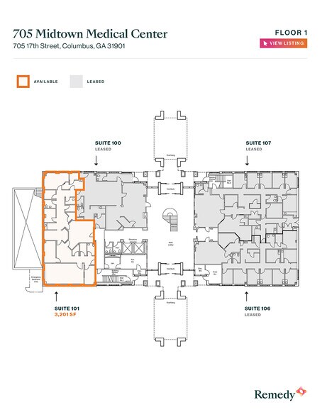 More Photos Of 705 17th St, Columbus Medical For Lease
