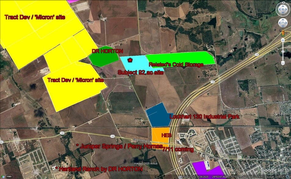 More Photos Of 1286 FM 2720, Lockhart Land For Sale