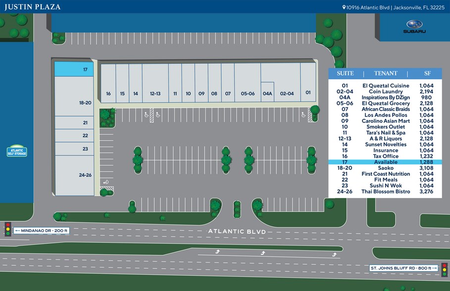 More Photos Of 10916 Atlantic Blvd, Jacksonville General Retail For Lease
