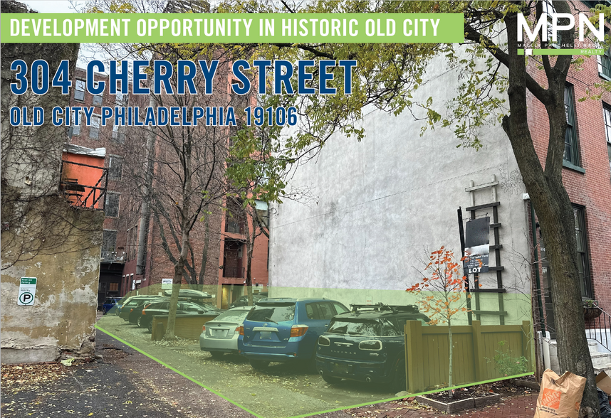 Primary Photo Of 304 Cherry St, Philadelphia Land For Sale