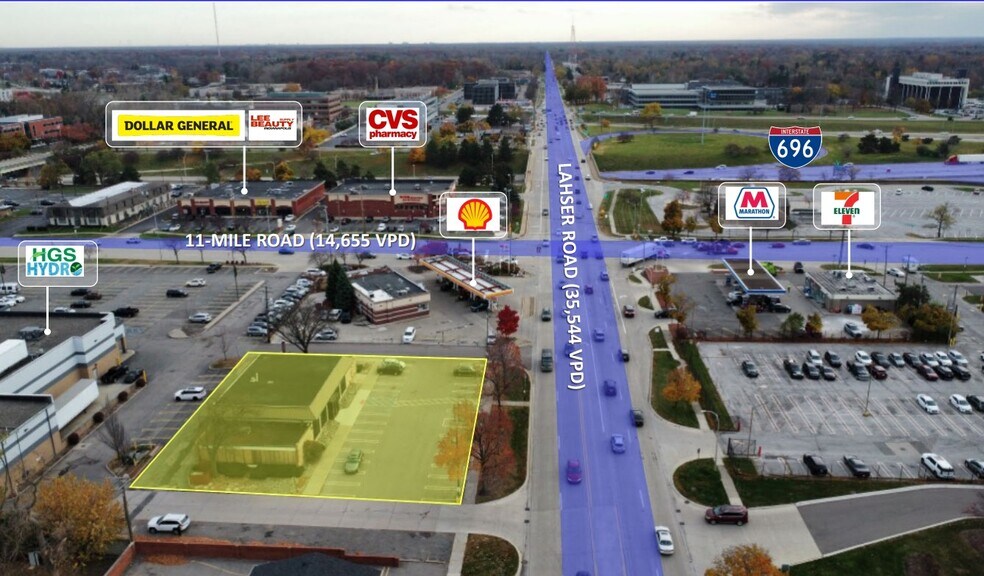 More Photos Of 27100 Lahser Rd, Southfield Bank For Lease