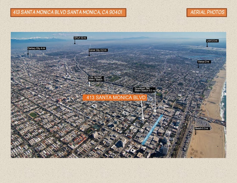 More Photos Of 401-415 Santa Monica Blvd, Santa Monica General Retail For Lease