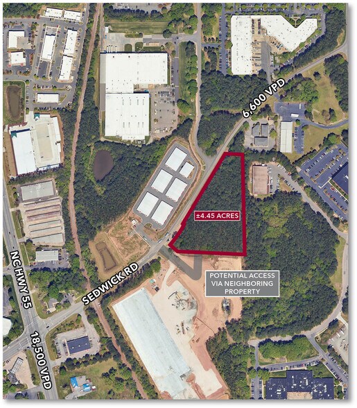 More Photos Of 2216 Sedwick Rd, Durham Land For Sale