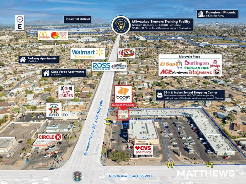 More Photos Of 5817 W Indian School Rd, Phoenix Freestanding For Sale