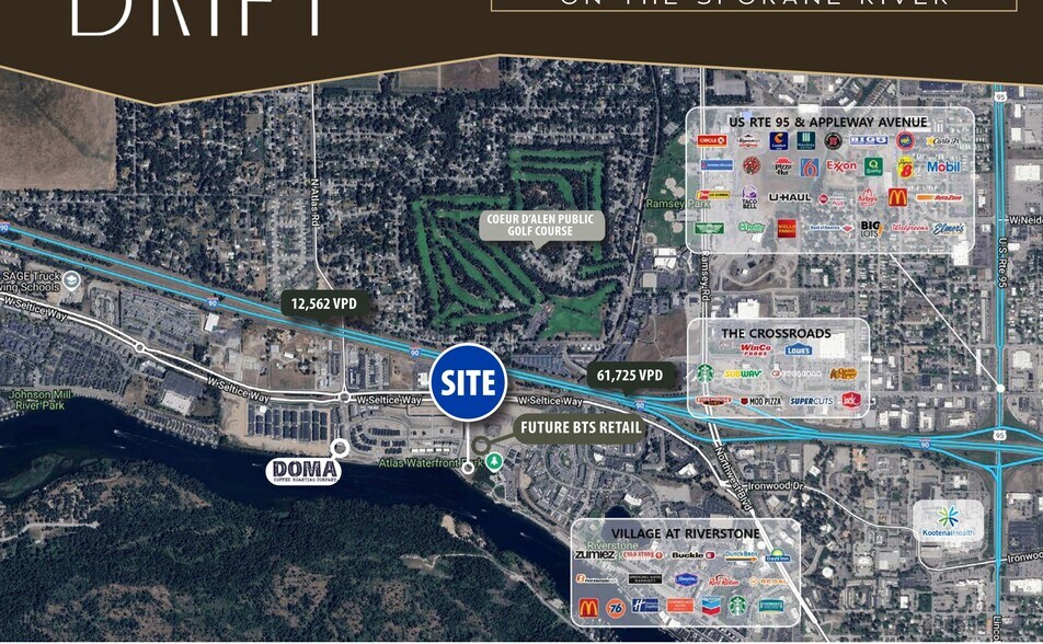 More Photos Of TBD Atlas Rd, Coeur d'Alene Restaurant For Lease