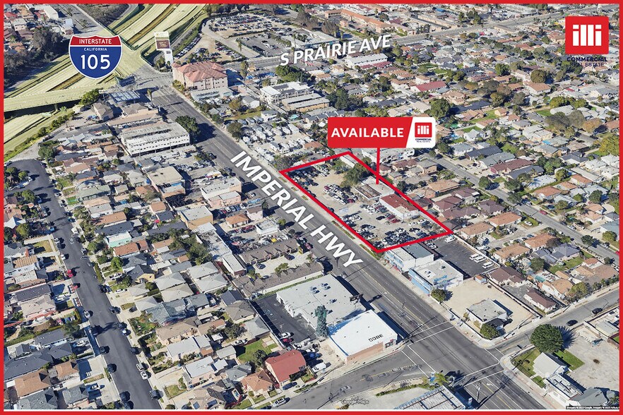 Primary Photo Of 3839-3853 W Imperial Hwy, Inglewood Land For Lease